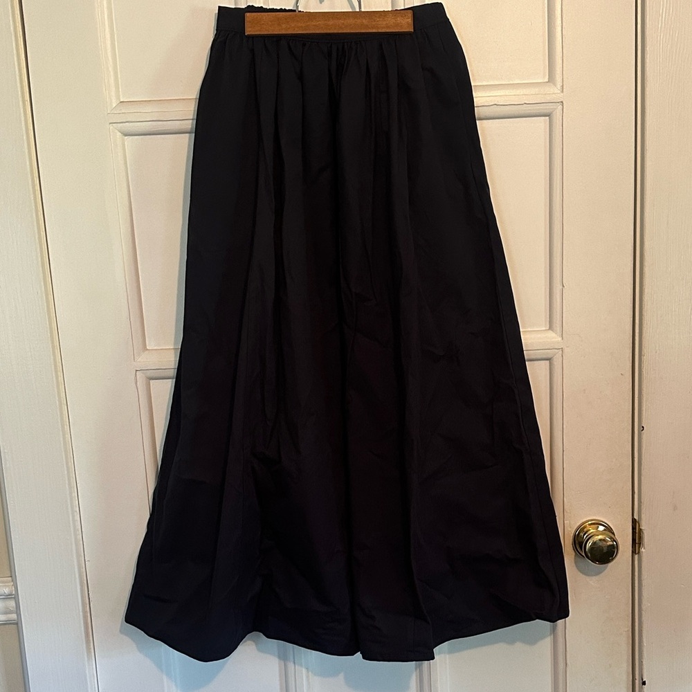 Chic Navy A-Line Skirt